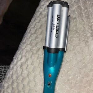 Bed Head Silver and Teal Hair Styling Tool